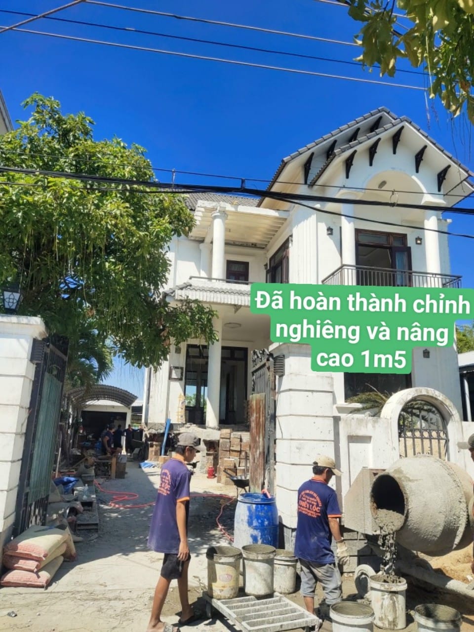 XỬ LÝ CĂN BIỆT THỰ Ở BẾN TRE